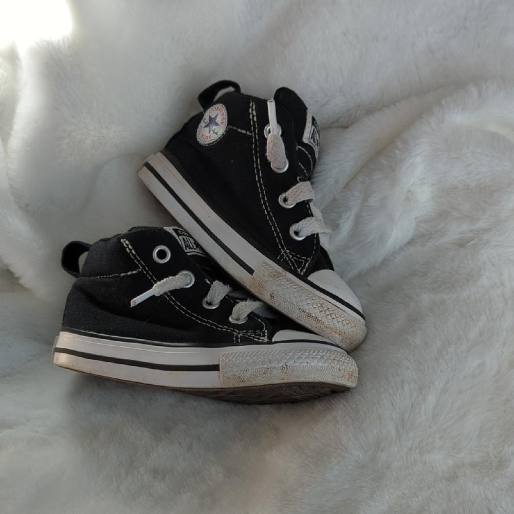 Converse Black High-Top Sneakers